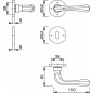 Hoppe - Maniglia Per Porte - Serie Valencia - M170/42K/42KS