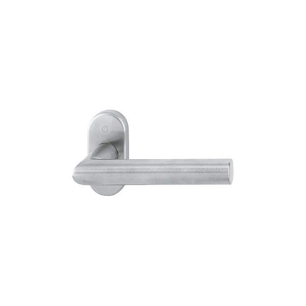 Hoppe - Middle Patio Door Handles - Amsterdam E1400F/55 F69 stainless steel
