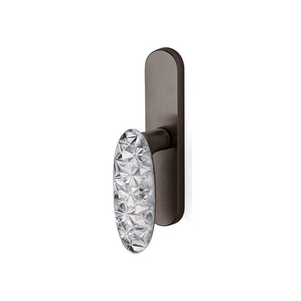 Olivari - Cremonese Window Handle - Crystal Diamond C246