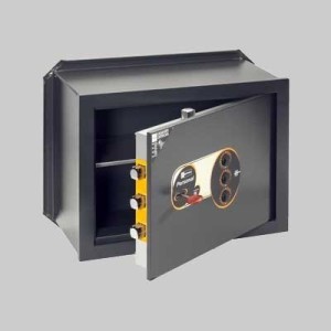 SAFE WITH KEY AND MOTTURA 'PERSONAL' MECHANICAL COMBINATION 360x460x250