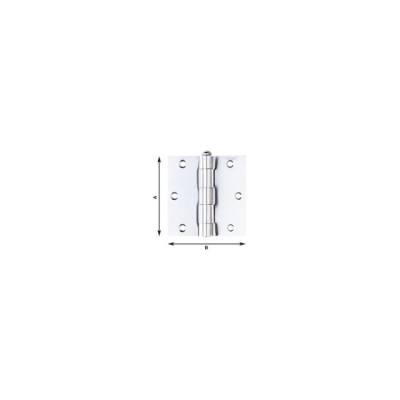 EXTRA HEAVY DUTY STAINLESS STEEL HINGE 65x65 mm