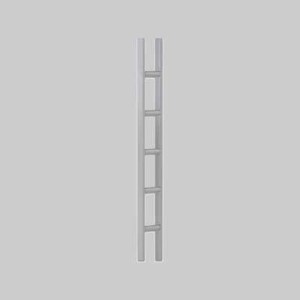 LADDER SHELF RACK 200 cm - White