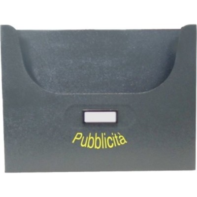 ADVERTISING BOX mm 340x50x260h - Anthracite