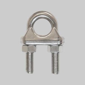 CLAMP FOR STAINLESS STEEL ROPES 10 mm