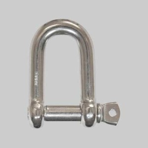 STAINLESS STRAIGHT SHACKLE 5 mm