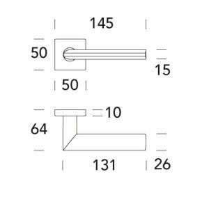 Reguitti - Door Handle Ixia - J40MRQ86