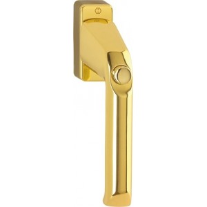 Hoppe London - Brass Push Button Tilt/Turn Window Handle - M013SV/U34-1