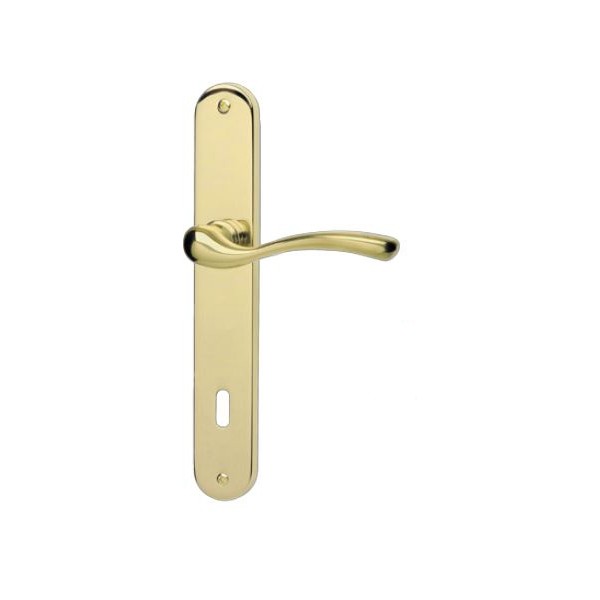 Ghidini - Door Handle on Plate - Victoria QB-P